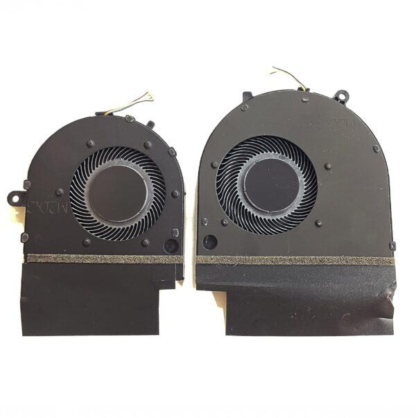 Fleshy Leaf Replacement CPU+GPU Cooling Fan for HP Envy 17M-CG 17M-CG0013DX 17M-CG1013DX TPN-C146 Series DC5V 2.25W L87962-001 L87961-001 EG50040S1-1C210-S9A EG50040S1-1C220-S9A