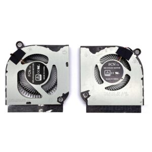 BestParts New CPU+GPU Fan Replacement for ACER Nitro 5 (AN515-57, AN515-56) Gaming Laptop 15.6'', P/N: FML9 DFS531005PL0T, FMAQ DFS5K223052836, 5V Fan