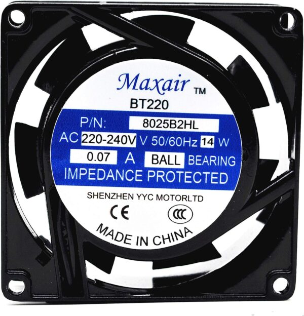 for BT220 8025B2HL 220V 0.07A 14W 8025 8CM Cooling Fan