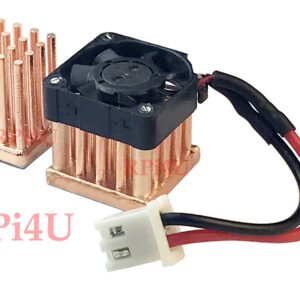 Raspberry Pi Model 3/2/B+ Copper Heatsink with Micro Fan